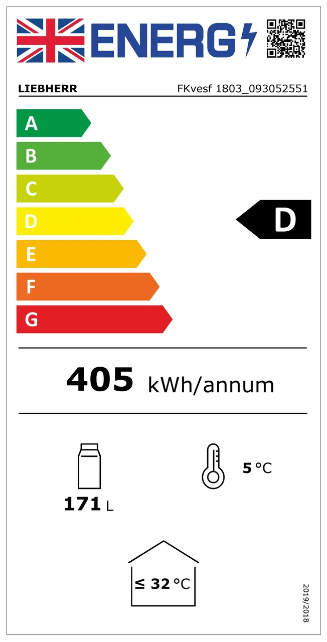 らぶページ FKvesf 1803 Under counter - Liebherr